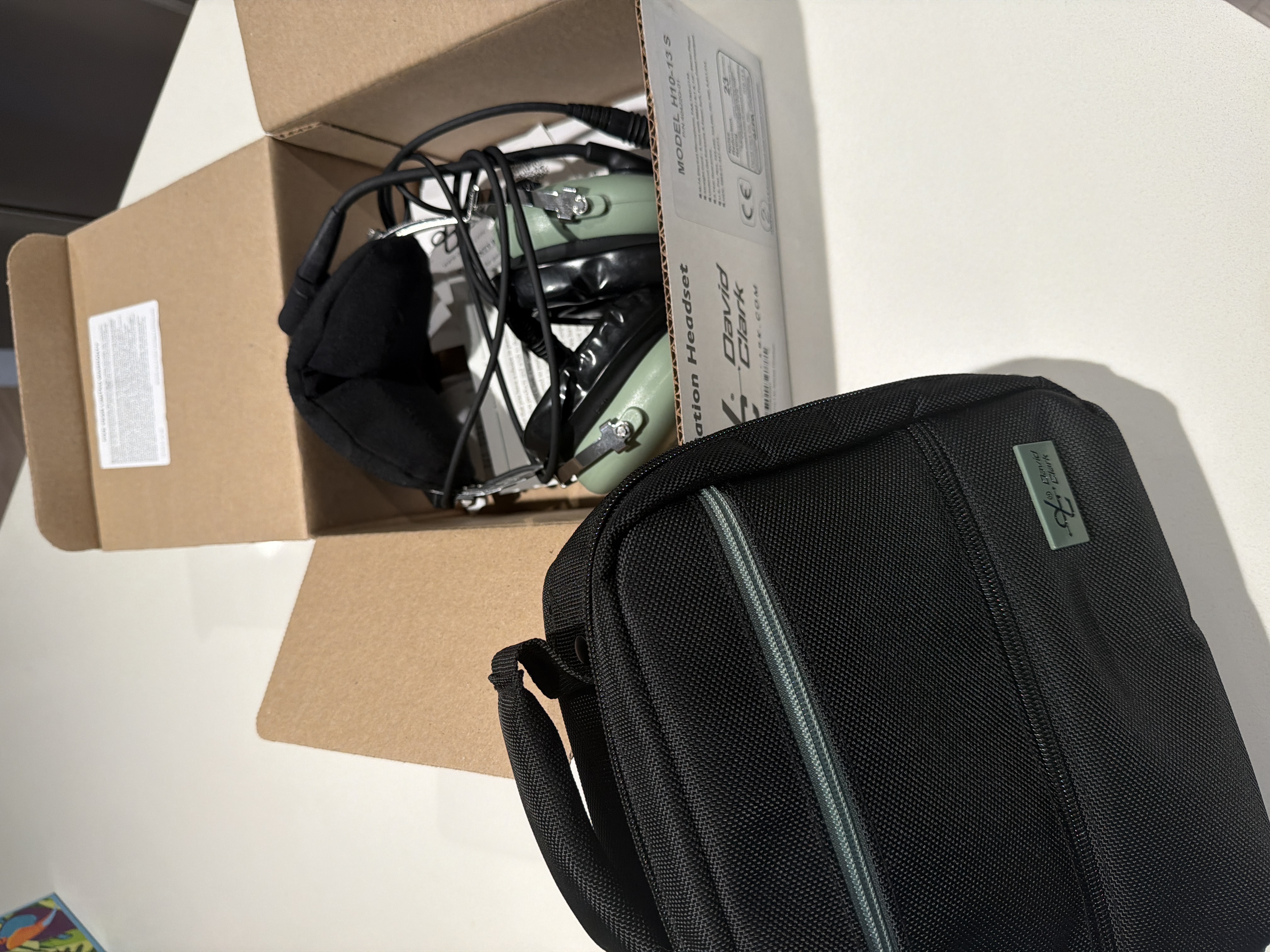 David Clark H10-13S Headset with Bag